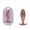 OUCH! Oval Anal Plug - Rose Gold - Rose Gold 11.7 cm Butt Plug-OU1021ROS