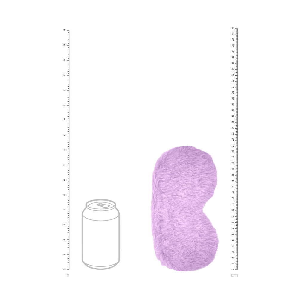 OUCH! Fluffy Mask - Purple - Purple Fluffy Eye Mask - OU1062PUR