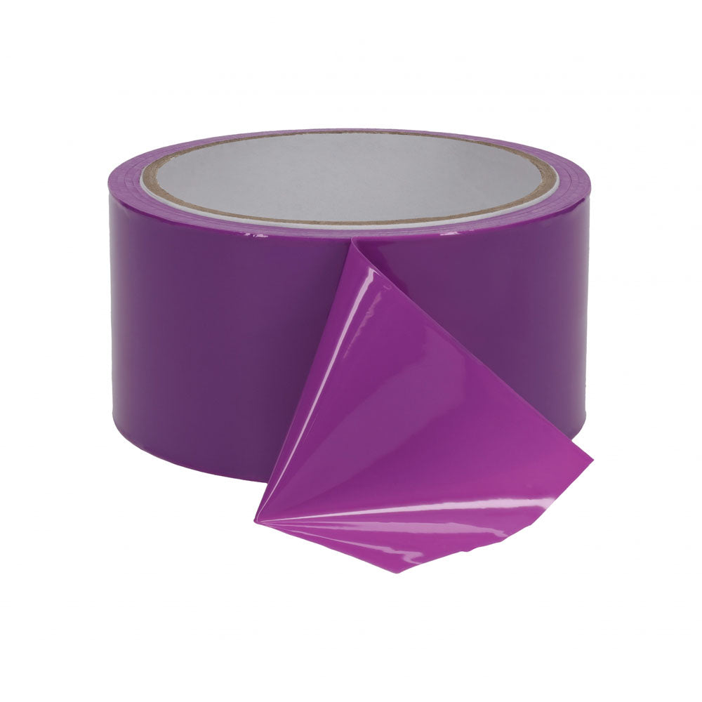 OUCH! PVC Non-Stick Tape - Purple - Purple Bondage Tape - 20 metre Length - OU1063PUR