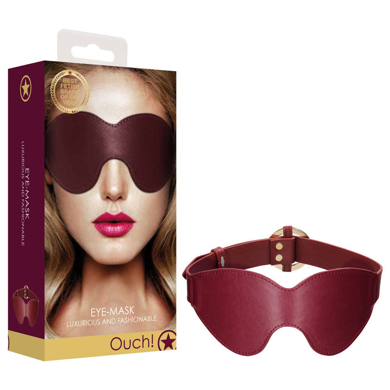 OUCH! Halo - Eyemask - Burgundy Eye Mask-OU587BUR