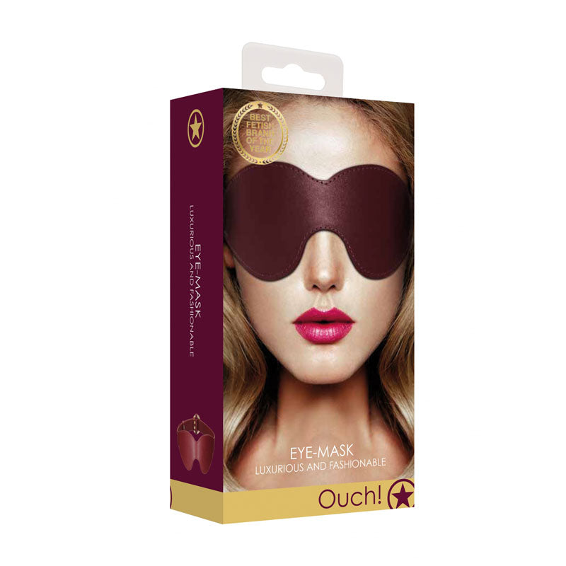 OUCH! Halo - Eyemask - Burgundy Eye Mask-OU587BUR