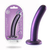 OUCH! Smooth Silicone G-Spot Dildo - 6 / 14.5 cm - Metallic Purple 14.5 cm Dildo-OU820MPU