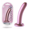 OUCH! Smooth Silicone G-Spot Dildo - 6 / 14.5 cm - Rose Gold 14.5 cm Dildo-OU820ROS