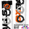 OXBALLS GEARHEADS 5-pack spinner rings BLACK/VAPOR-OX-3203-VP-BK