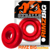 OXBALLS RIMZ BIG single ring RED-OX-3205-RED