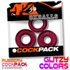 OXBALLS COCKPACK multi design 3-pack CHERRY LIPS-OX-3210-CHL