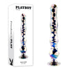 Playboy Pleasure JEWELS WAND - Clear Glass 20.3 cm Dildo-PB-GL-4264-2