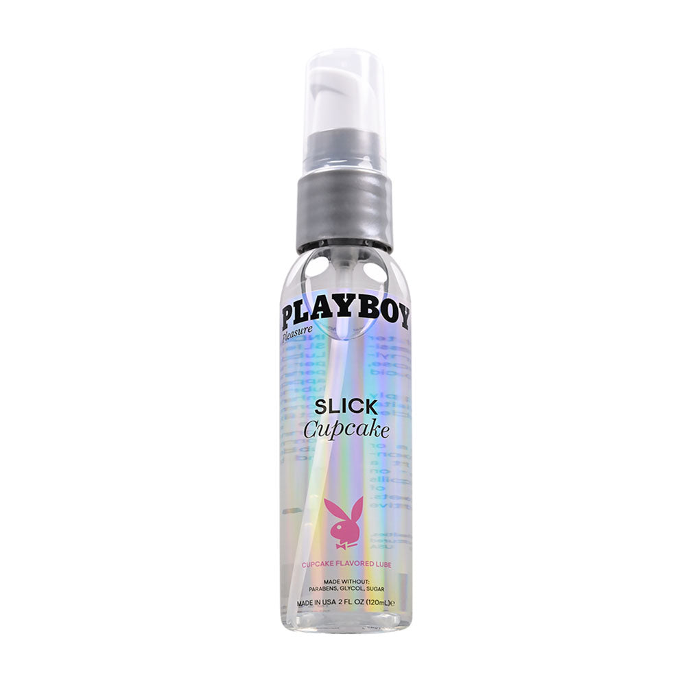 Playboy Pleasure SLICK CUPCAKE - 60 ml - Cupcake Flavoured Water Based Lubricant - 60 ml Bottle-PB-LQ-2185-2