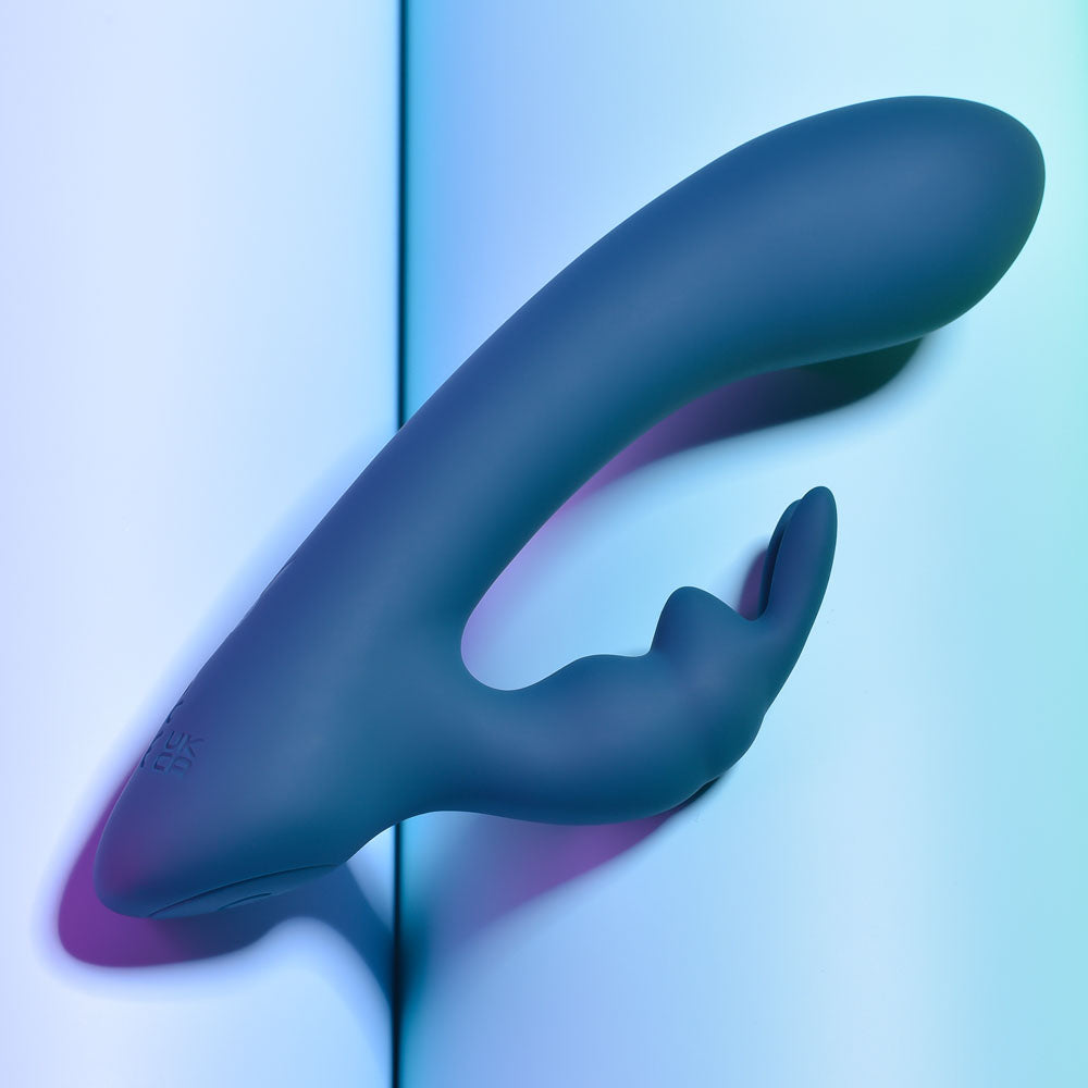 Playboy Pleasure LIL RABBIT - Deep Teal 14.6 cm USB Rechargeable Rabbit Vibrator-PB-RS-1591-2