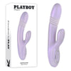 Playboy Pleasure BUMPING BUNNY - Opal 22.9 cm USB Rechargeable Thrusting & Warming Rabbit Vibrator-PB-RS-2369-2