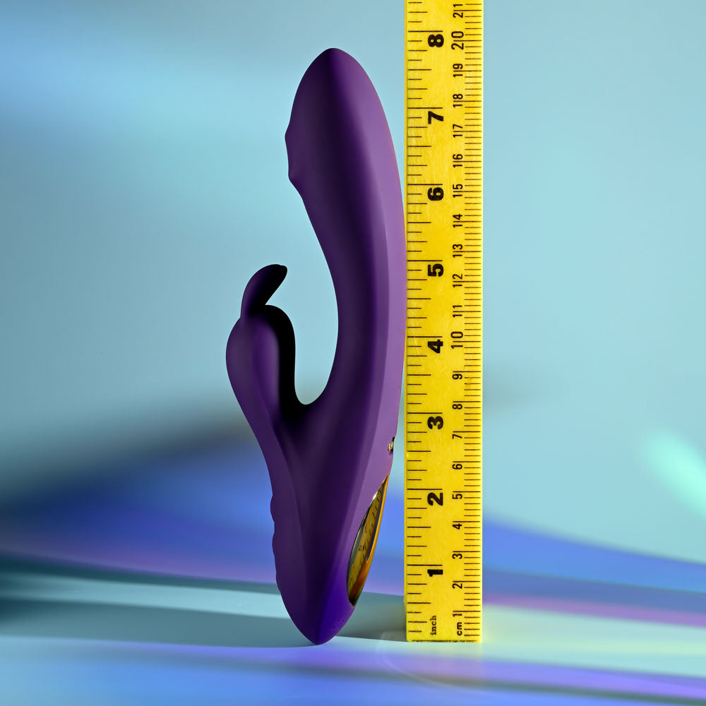 Playboy Pleasure ON REPEAT - Purple 19.7 cm USB Rechargeable Rabbit Vibrator-PB-RS-2505-2