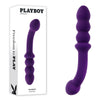 Playboy Pleasure THE SEEKER - Purple 20.3 cm USB Rechargeable Double Ended Vibrator-PB-RS-3236-2