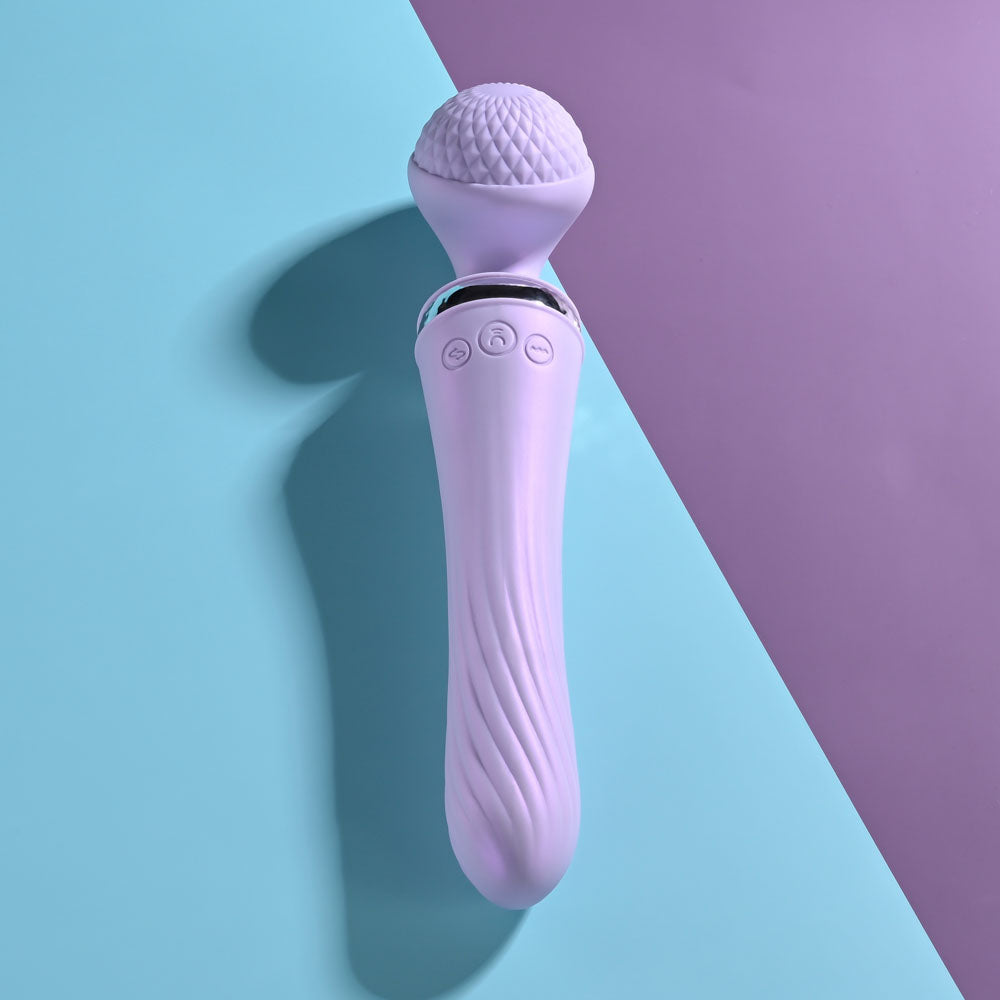 Playboy Pleasure VIBRATO - Lavender 24 cm USB Rechargeable Massage Wand-PB-RS-3656-2