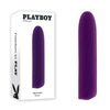 Playboy Pleasure ONE & ONLY - Purple 12 cm USB Rechargeable Bullet-PB-RS-3977-2