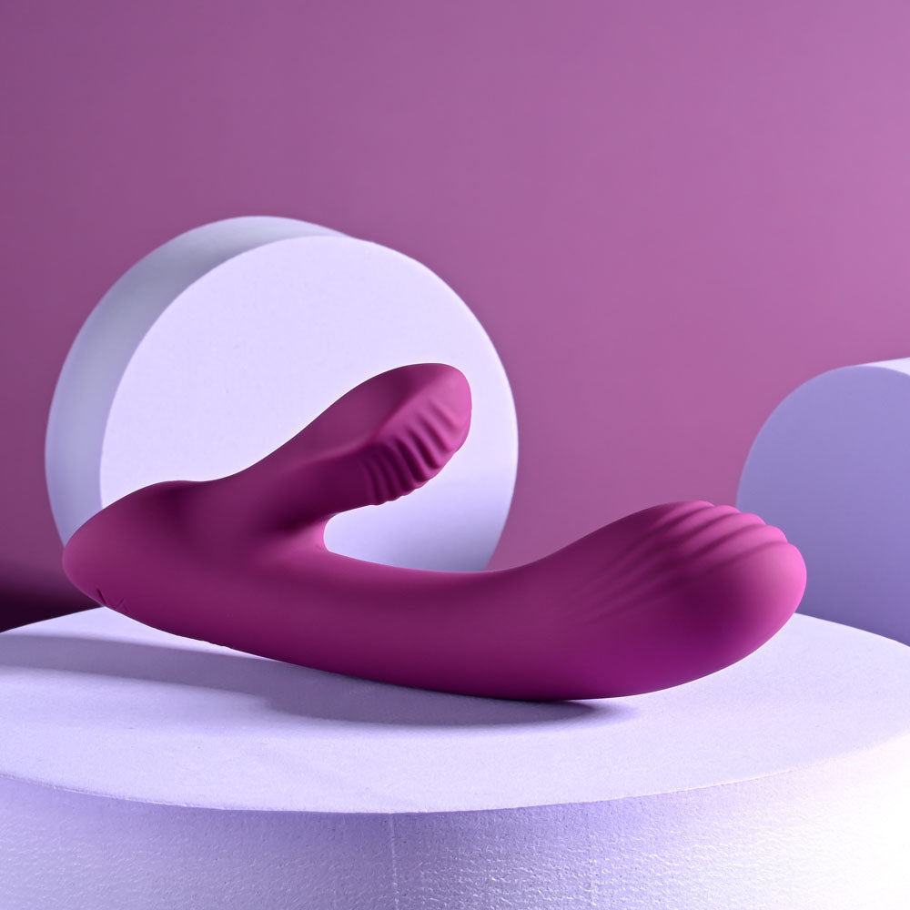 Playboy Pleasure BITTY BUNNY - Purple 14.7 cm USB Rechargeable Rabbit Vibrator-PB-RS-4288-2