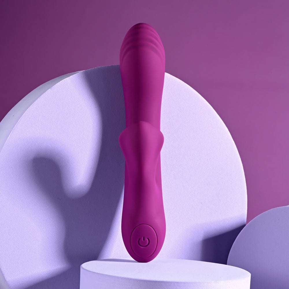 Playboy Pleasure BITTY BUNNY - Purple 14.7 cm USB Rechargeable Rabbit Vibrator-PB-RS-4288-2