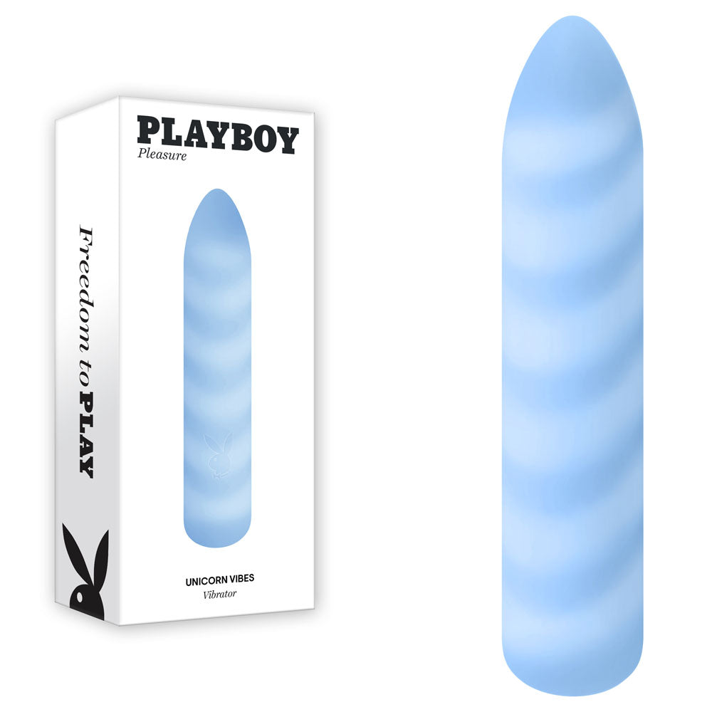 Playboy Pleasure UNICORN VIBES - 11.7 cm USB Rechargeable Bullet-PB-RS-4486-2