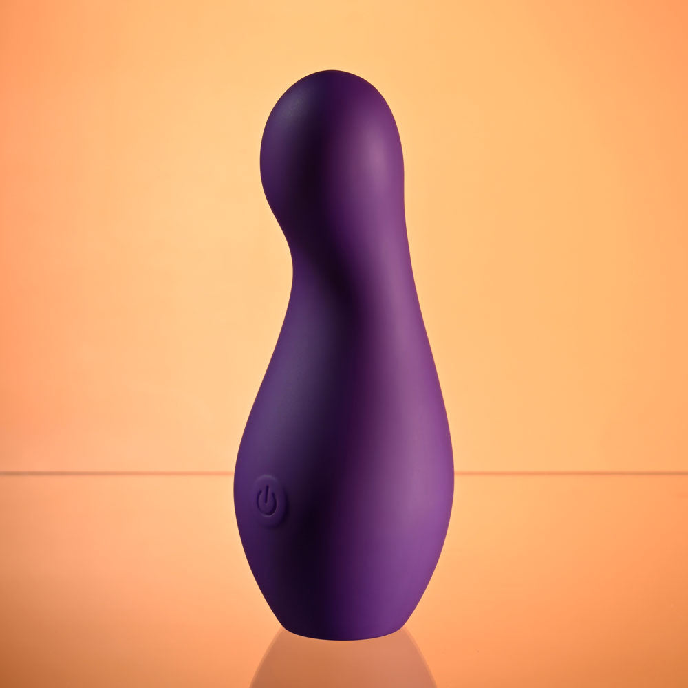 Playboy Pleasure THE JET SET - VIBRATOR - Purple 10.2 cm Vibrator with Self Charging Case