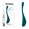 Playboy Pleasure PINPOINT PERFECTION - Green 19.3 cm USB Rechargeable Poseable Vibrator-PB-RS-5834-2