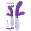 Classix Silicone G-Spot Rabbit - Purple 20.3 cm (8) Rabbit Vibrator-PD1988-12