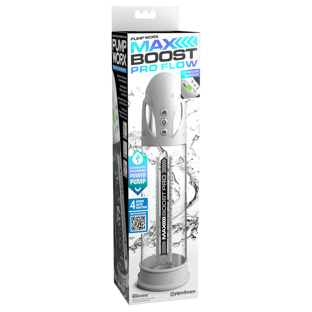 Pump Worx Max Boost Pro Flow - White-(pd3250-19)