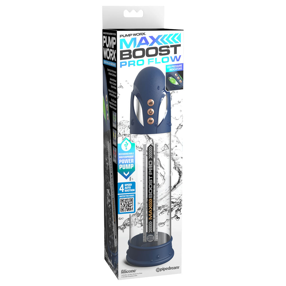 Pump Worx Max Boost Pro Flow - Blue-(pd3250-25)