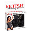 Fetish Fantasy Series Beginners Furry Cuffs - Black Fluffy Cuffs-PD3800-23