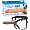 Fantasy X-Tensions Elite 9 Silicone Hollow Strap-On - Flesh - Flesh 22.9 cm Hollow Strap-On-PD4161-21