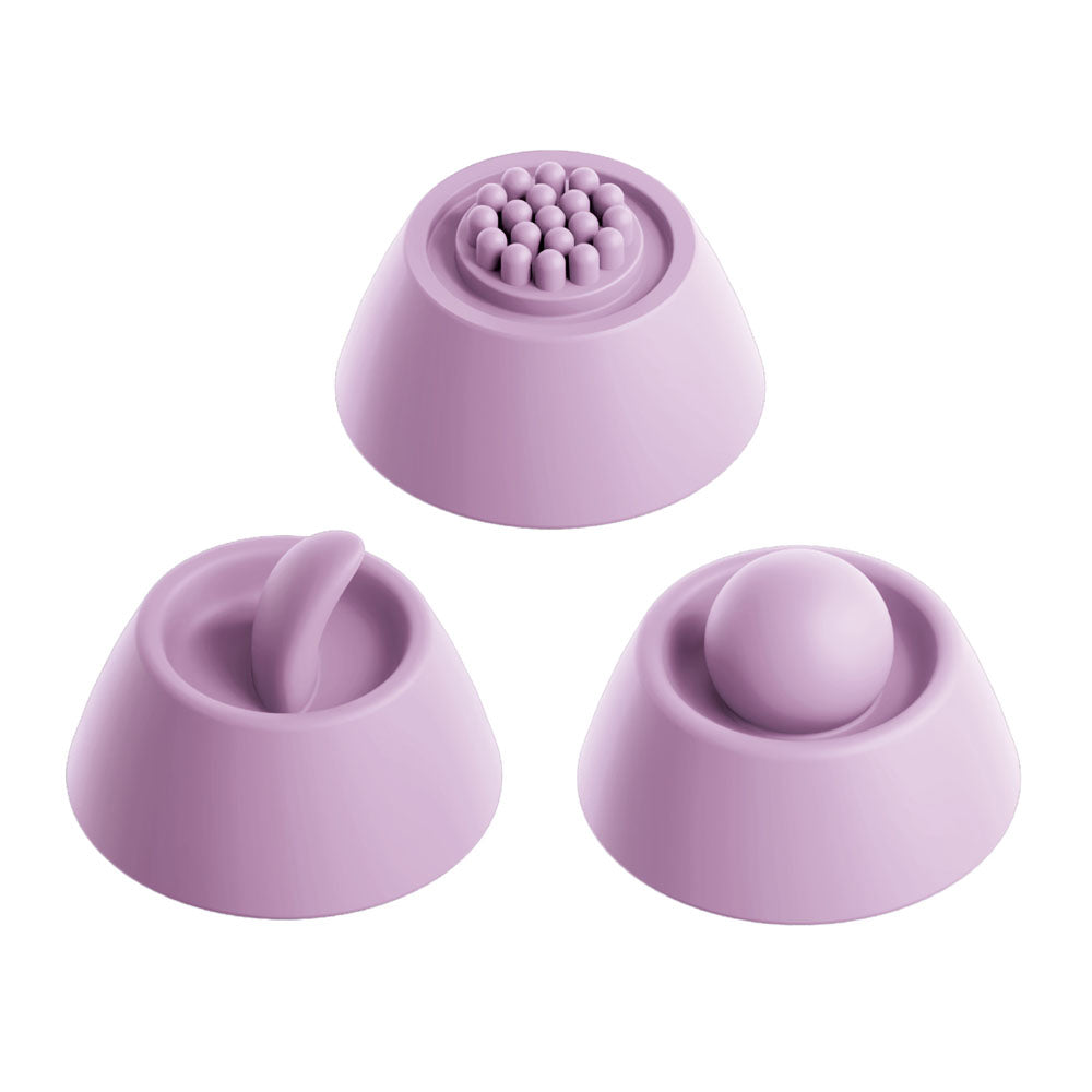Fantasy For Her G-Touch Pulse Pro - Purple - Purple 23.4 cm USB Rechargeable Rabbit Vibrator wi
