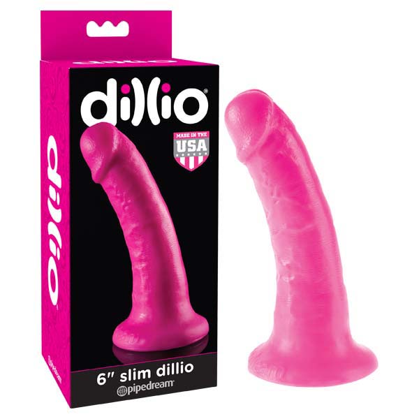 Dillio 6 Slim - Pink 15.2 cm Dong-PD5305-11