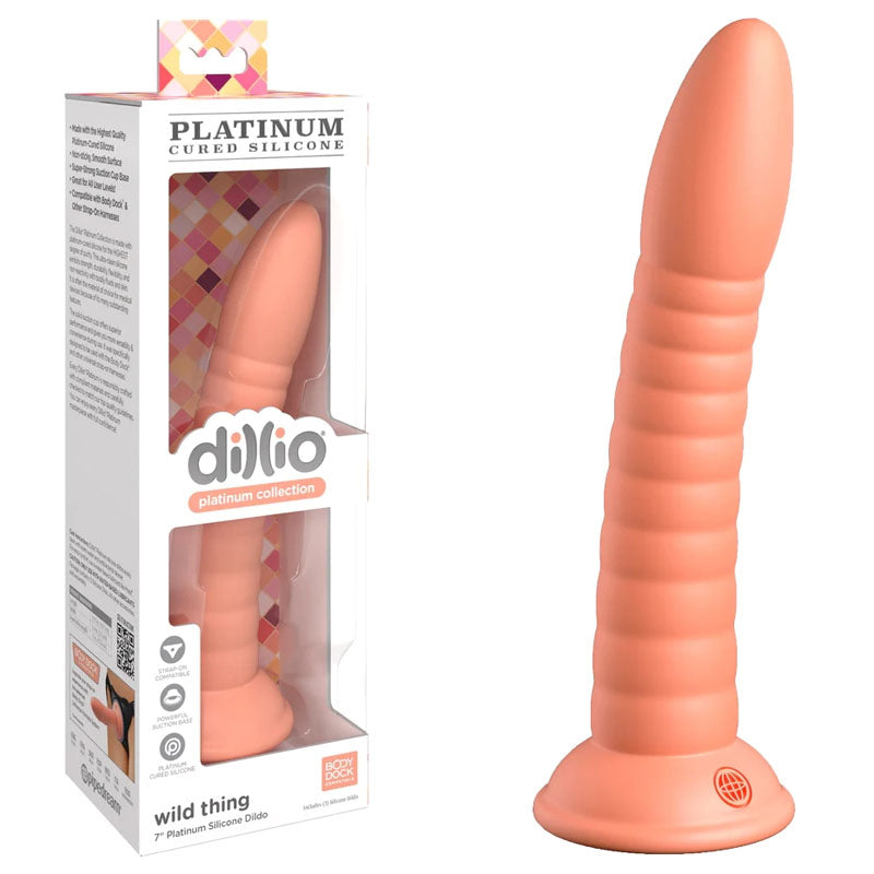 Dillio Platinum Wild Thing - Peach - Peach 17.8 cm (7) Dong-PD5386-43