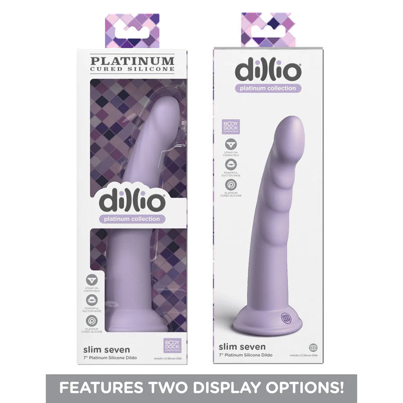 Dillio Platinum Slim Seven - Purple - Purple 17.8 cm (7) Dong-PD5387-12