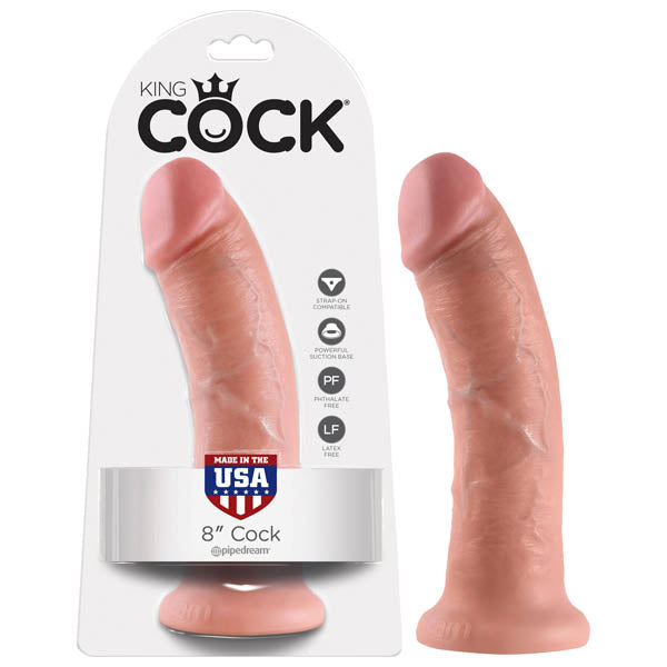 King Cock 8 Cock - Flesh 20.3 cm (8) Dong-PD5503-21