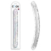 King Cock 18 Inch Double Dildo - Clear 45.7 cm Double Dong-PD5788-20