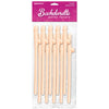 Bachelorette Party Favors - Dicky Sipping Straws - Flesh Straws - Set of 10-PD6203-01