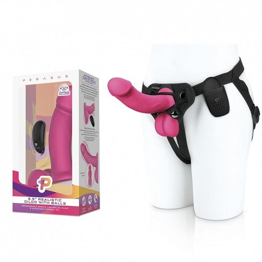 Pegasus 6.5" Realistic Dildo With Balls-PEG-007