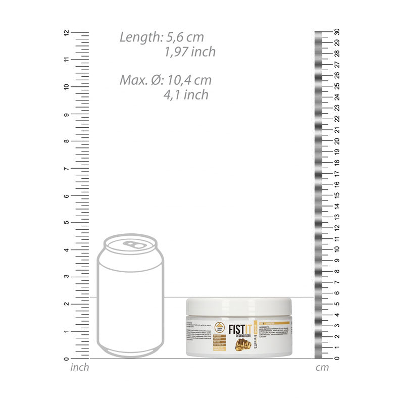 PHARMQUESTS Fist-It Numbing - 300 ml - Water Based Numbing Lubricant - 300 ml Tub-PHA287USA