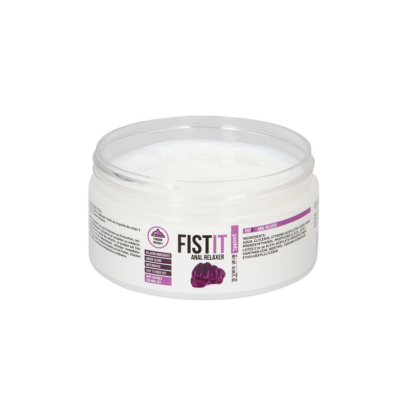 PHARMQUESTS Fist-It Anal Relaxer - 300ml - Water Based Relaxing Lubricant - 300 ml Tub-PHA288USA