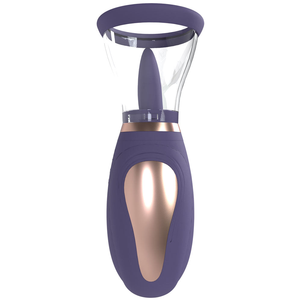 PUMPED Enhance Auto Vulva & Brest Pump - Purple - Purple USB Rechargeable Ladies Pump-PMP046PUR