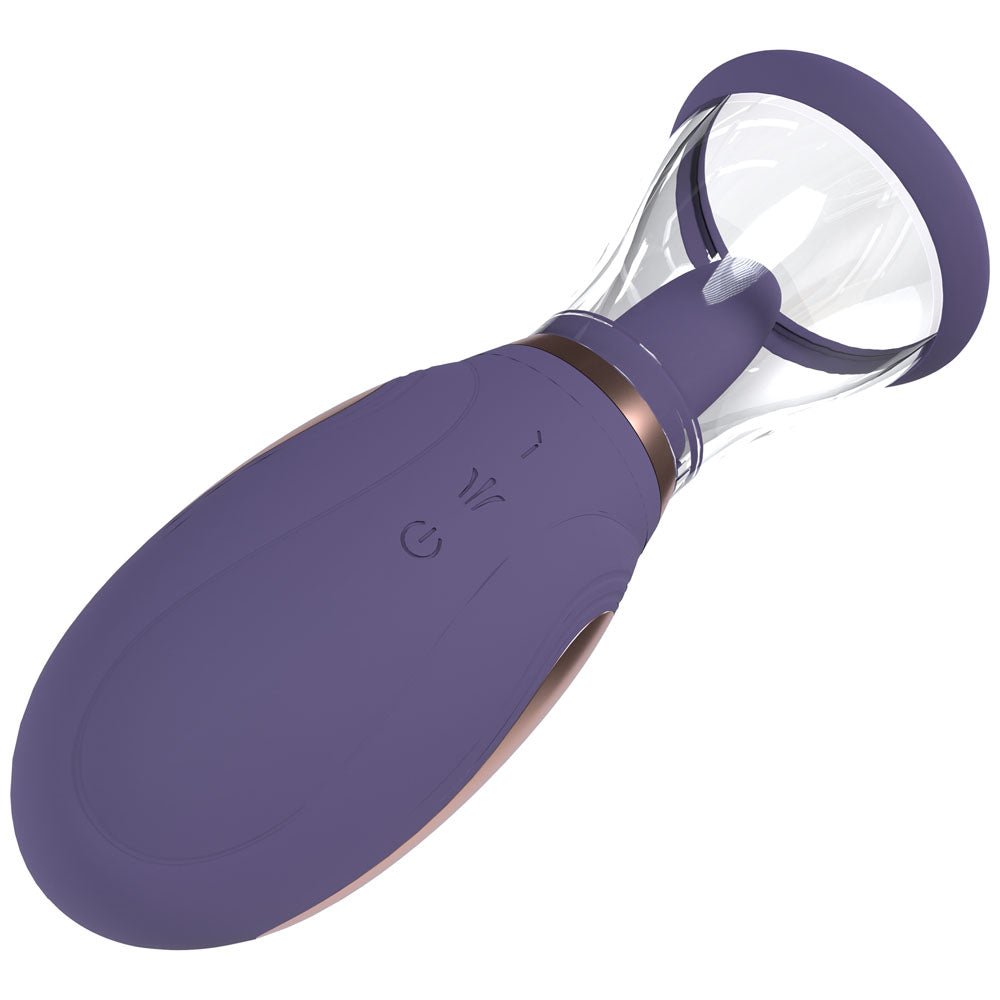 PUMPED Enhance Auto Vulva & Brest Pump - Purple - Purple USB Rechargeable Ladies Pump-PMP046PUR