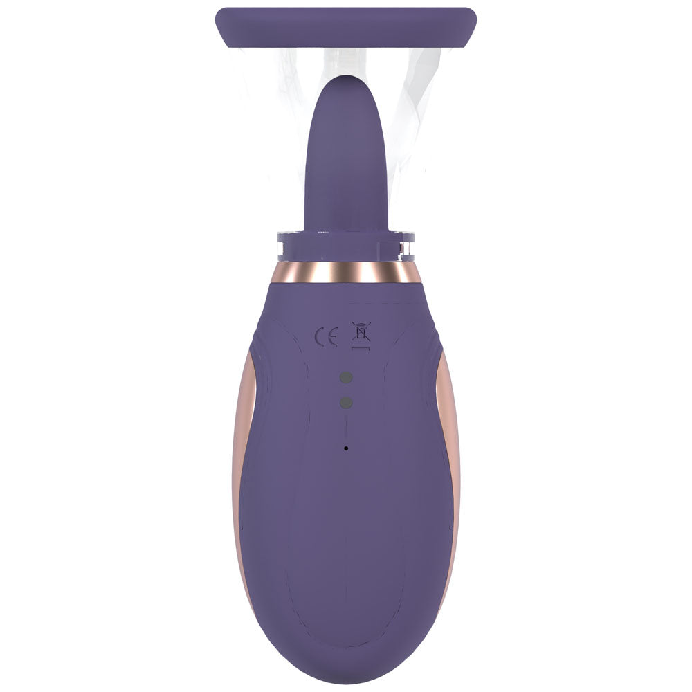 PUMPED Enhance Auto Vulva & Brest Pump - Purple - Purple USB Rechargeable Ladies Pump-PMP046PUR