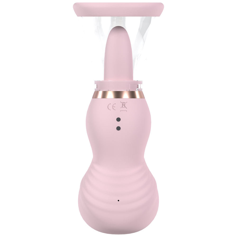 PUMPED Sensual Auto Vulva & Brest Pump - Pink - Pink USB Rechargeable Ladies Pump-PMP047PNK