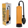 PUMPED Basic Pump 1 - Orange - Orange Penis Pump-PMP054ORA