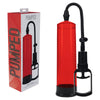 PUMPED Basic Pump 2 - Red - Red Penis Pump-PMP055RED