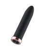 Passion Play Rechargeable Vibrating Bullet - Black - Black 9.8 cm USB Rechargeable Bullet - PP0097-1