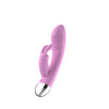 Passion Play Silicone Rabbit Vibrator - Pink 18.6 cm USB Rechargeable Rabbit Vibrator - PP0140
