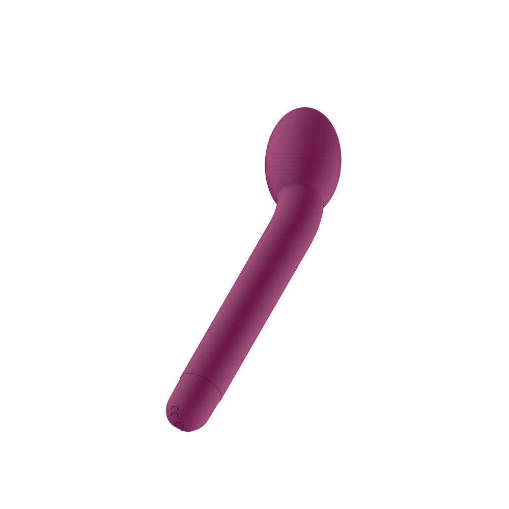 Passion Play Silicone G-Spot Vibrator - Purple 20.7 cm USB Rechargeable G-Spot Vibrator - PP0148