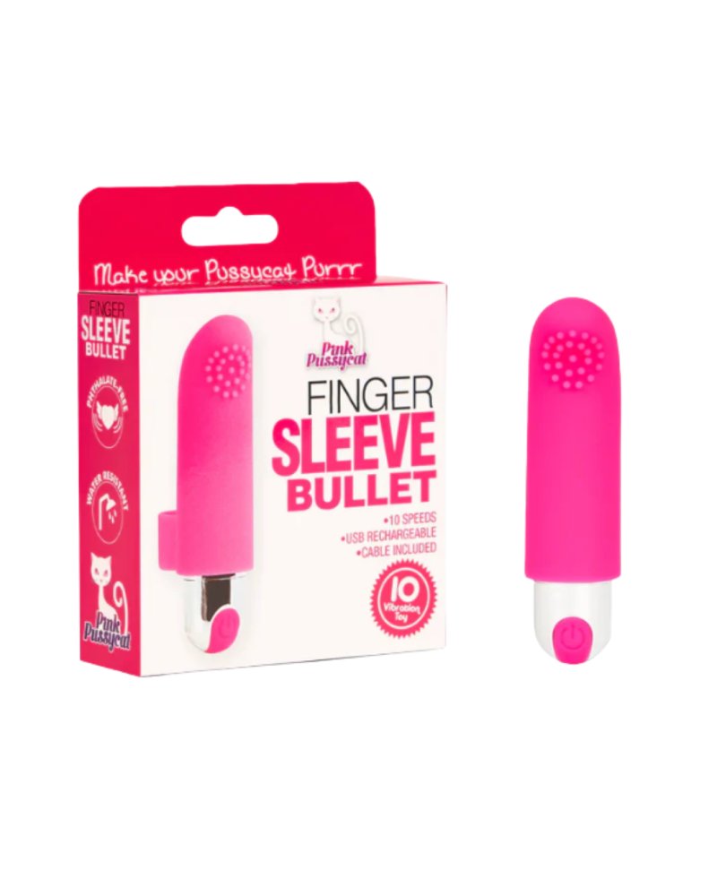 PINK PUSSYCAT FINGER SLEEVE BULLET-PPFS