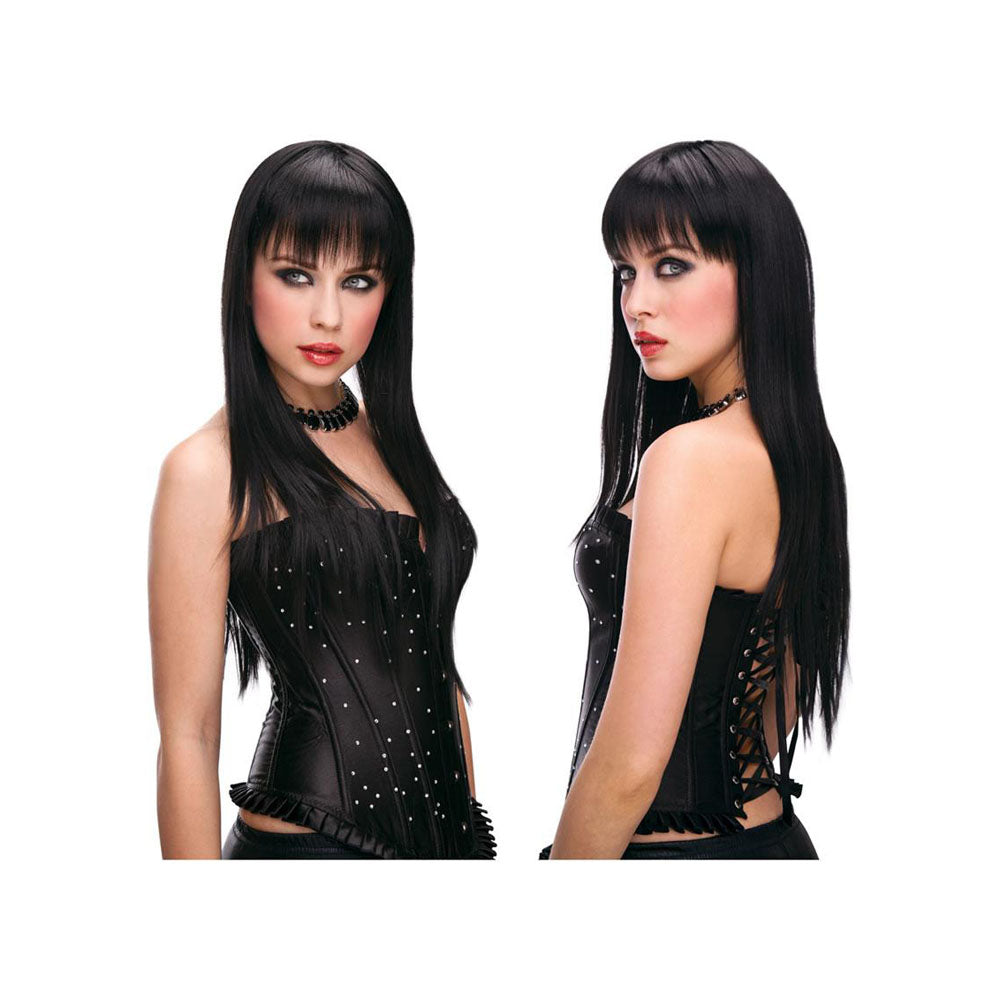 PLEASURE WIGS Amber - Black - Black Wig-PW-8026-1