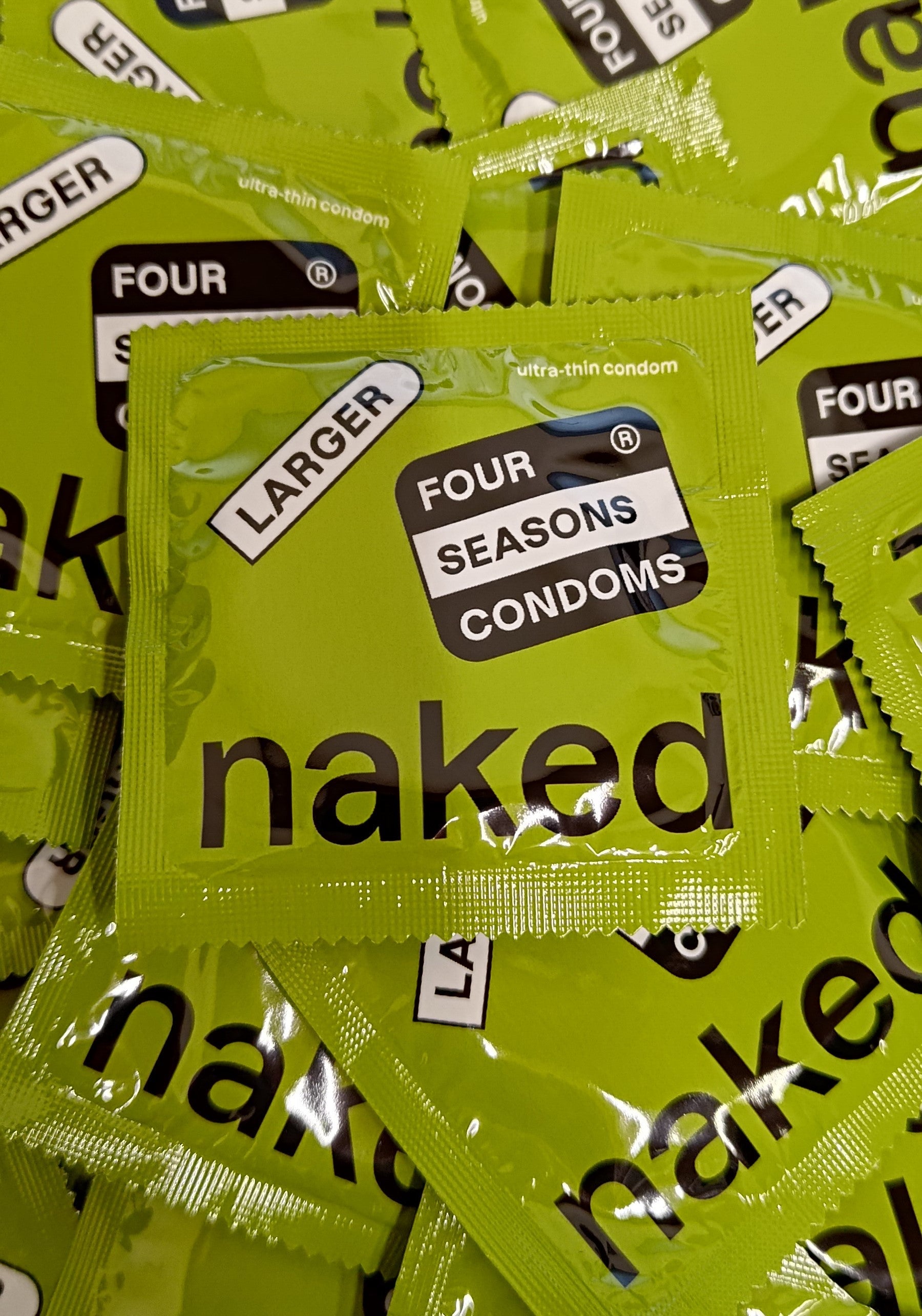 Four Seasons Naked Larger 72 Condoms
